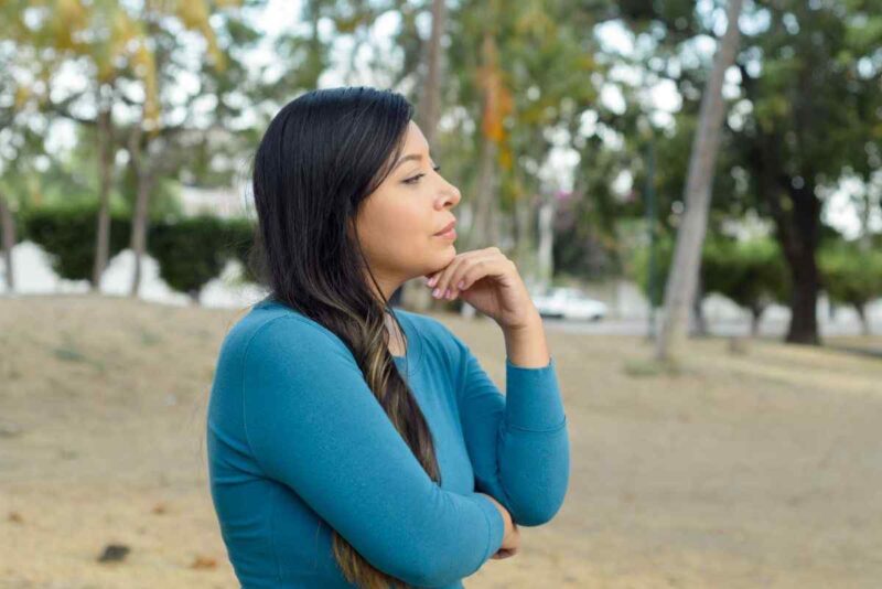 contemplative woman 2160401110